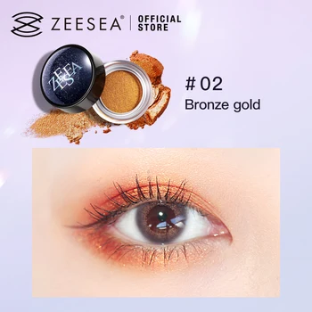 ZEESEA Nespalvoti Eyeshadow Kremas Ilgalaikis Akių Makiažas Kosmetikos Naujas Produktas