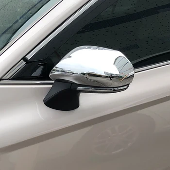 Toyota Prius 2016 17 18 19 2020 ABS Anglies pluošto Automobilio šoninių durų galinio vaizdo tuning veidrodis Padengti Apdaila optikos reikmenys 2vnt