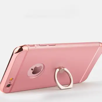 Prabangūs Ultra Plonas, atsparus smūgiams Šarvai plastiko mobilųjį Telefoną atvejais,coque,case for iPhone 5s 6 6s 8 7 Plius XR XS 11 pro max su stovu