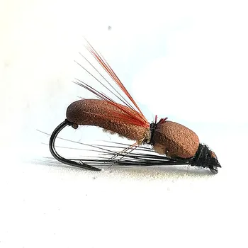 KKWEZVA 18pcs žvejybos skristi jaukų vabzdžių sausas slankiojo tipo vabzdžių panašus į dirbtinį skristi masalas Upėtakis masalas, žūklės Reikmenys