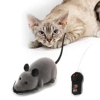 Karšto Naujas Kačių Žaislai Nuotolinio Valdymo Wireless RC Modeliavimo Pelės Žaislai, Elektroniniai Pelių, Žiurkių Žaislai Kačiukas Kačių mados Naujovė Žaislų