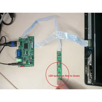 LCD PDP LED RINKINYS Valdiklio plokštės tvarkyklių rinkinį, HDMI VGA B125XTN02.0 1366X768 skydelis 30pin ekranas