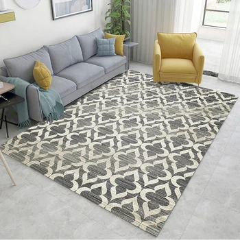 Europos Namų dekoro minkštas kilimas Salonas geometrinis stačiakampis, dideli dydžiai plotas kilimas miegamojo, svetainės vilnos audinys grindų kilimėlis