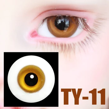 Lėlės akys juodos spalvos Akių vyzdys nr. dryžuotas tamsiai akis 1/3 1/4 1/6 BJD SD DD Dėdė lėlės saugos akis lėlės priedai TY-11