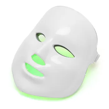 Led Kaukė Photon LED Elektros Veido Kaukė 7 Spalvų Šviesos Odos Priežiūros Atjauninimas, Raukšlių Spuogų Šalinimo Terapijos Salonas įrankis Spa