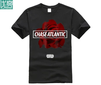 2020 Prekės Chase Atlanto Rose Vyrų t-shirt