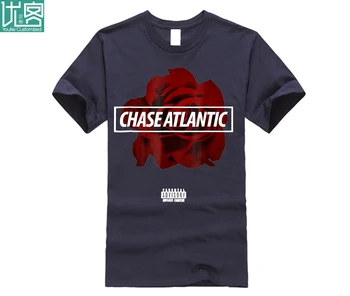 2020 Prekės Chase Atlanto Rose Vyrų t-shirt