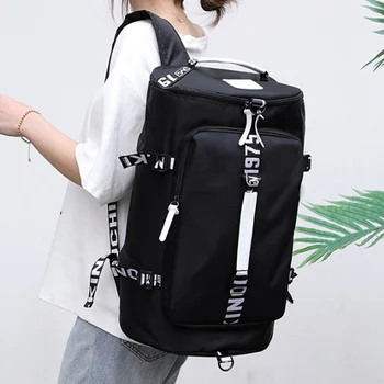 Korėjos 2020 naujas Vertus, kelioniniai krepšiai, didelės talpos kuprinė moteriška laisvalaikio kuprinę, lengvas fitneso maišelį vyras alpinizmo krepšys