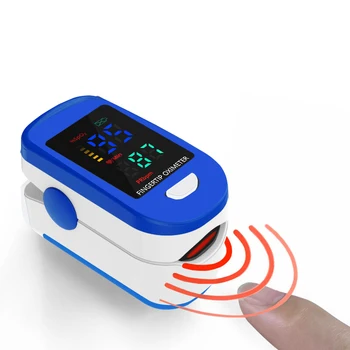 Nešiojamų Kraujo Deguonies Stebi Pirštą Pulse Oximeter Deguonies Įsotinimo Stebėti, Greitas Pristatymas per 24 valandos (be Baterijos)