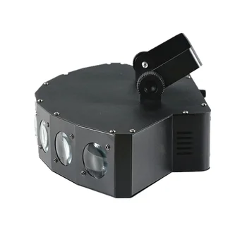 LED disco etape aukštą ryškumą, aštuonių akių šviesos skenerio ventiliatorius pluošto juosta lazerio RGBW skaitytuvas DJ club Kalėdų renginį etapo veiklos