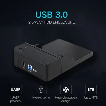 3.5 colių HDD Atveju VSD Adapteris SATA II su USB 3.0 Samsung 