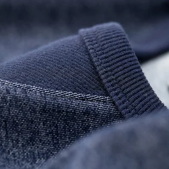 Kuegou Prekės vyrų žiemos apvalios apykaklės golfo palaidinukė ilgomis rankovėmis hoodies sutartis edition tendencija megztiniai ZW-4990
