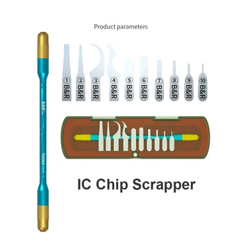IC Chip Ultra Plonas Klijų Pašalinti Blade Telefonas NAND CPU UV Klijai, Valymo BGA Remontuoti, Ardyti Peilis 