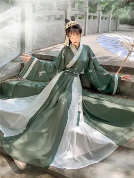 Kinų Suknelė Rytų Stiliaus Fėja Hanfu Cosplay Kostiumų Senovės Tradicinių Elegantiškas Tang Dinastijos Princesė Veiklos Drabužius
