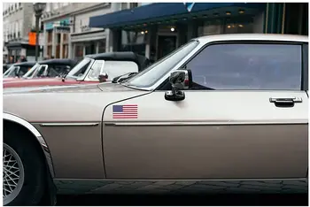 Vėliava Jungtinės amerikos valstijos Lipdukai Tinka Automobilių Motos durys ir langai Kompiuterio Lipdukas Vežimėlio Atveju Sienos Bamperis
