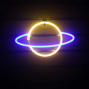 LED Neonas Pasirašyti Lempos Visatos Skydas Sienos Šviesos USB/Baterija Kabo Sienos Šviesos Namuose Šalis Kambaryje, Baras, Apšvietimas, Apdaila