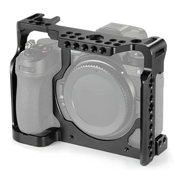 Kameros platformą Aliuminio Lydinio, Juodos Multihole Video Vlog Kamera Narve Aksesuaras Nikon Z6 Z7 Mirrorless Kamera Narve