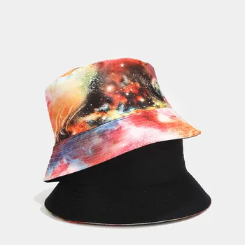 2020 m. pavasarį naują stiliaus grafiti spausdinti dvi šoninės Kibiro Kepurę Žvejys Skrybėlę lauko kelionių skrybėlė nuo Saulės Bžūp Skrybėlės Moterims ir vyrams 133