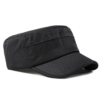 Wuaumx 2020 Karinės Kepurės Vyrams, Moterims, Pavasarį, Vasarą Flat Top Karinės Kepurės Atsitiktinis Armijos Bžūp Klasikinis Kamufliažas Black Hat Kolonėlė