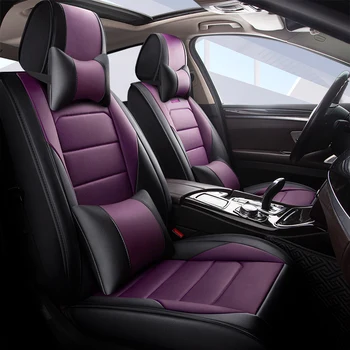 Visiška Eco-oda automobilių sėdynės apima PU Oda Automobilių Sėdynės Apima Hyundai avante solaris veloster i30 didybė 