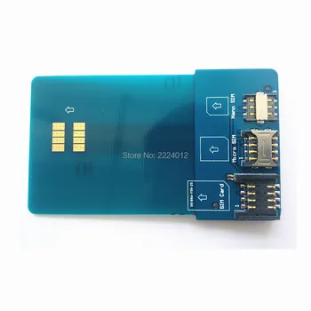 SIM Kortelės Pinboard Adapteris Keitiklis su Smart IC Kortelių Išplėtimas SIM kortelių Micro SIM Nano 2FF, 3FF, SIM Kortelės 4FF
