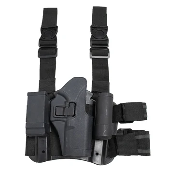 Taktinis Glock 17 19 22 23 31 32 Pistoletas Dėklo Ginklą Dėklas Lauko Medžioklės Airsoft Lašas Kojos Dėklas Dešiniarankiams Ginklą Dėklas