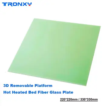 Tronxy 3D Spausdintuvo Dalys, Stiklo Valdybos 3d Nuimama Platforma Pluošto-Stiklo Plokštė Aksesuaras impressora 'is drucker' is