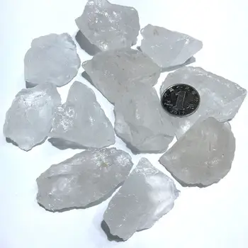 100g Natūralus Mineralinis Balto Kvarco Kristalo Akmens Uolienų Mėginių Gydymo