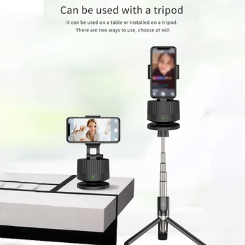 Selfie Stick Gimbal Stabilizatorius Išmanusis telefonas 360°Sukimosi Stebėjimo išmanųjį Fotoaparatą, Telefoną Prijungti Trikojo Selfie Mount