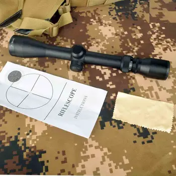 3-9X40 Medžioklės Oro Šautuvas taikymo Sritis Vielos tolimatis tipo Tinklelis Arbaletas ar Mil Dot Tinklelis Riflescope Taktinis Optiniai Taikikliai