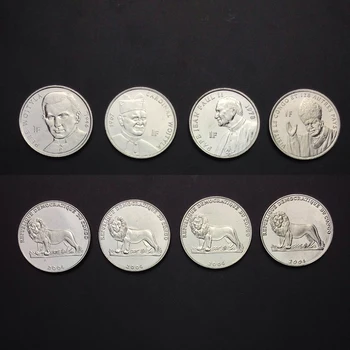 Kongo respublika 4pieces/ Set UNC originalios Monetos Ne išplatintas