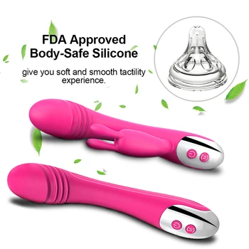 Galingi Vibratoriai Moterims Klitorio Stimuliacija Orgazmas USB Įkrovimą, Dildo, Vibratoriai Moterų Porų Sekso Parduotuvė, Žaislai Suaugusiems