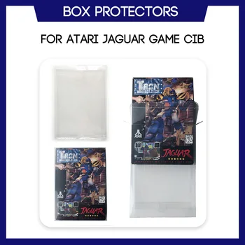 Dėžutės Apsaugos Atari Jaguar Žaidimas Baigtas Langelyje Užsakymą Skaidraus Plastiko Atveju