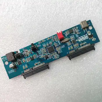 Tipas-c Disko Masyvo 2.5-colių Kietąjį Diską Lauke Adapterio plokštę USB3.1 Nuoseklųjį Prievadą SATA Dual-disko ASM1352R
