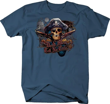 Piratų Kaukolės Mirę Žmonės Pasakyti Ne Pasakos Laivo Kompasas, Žemėlapis Marškinėlius