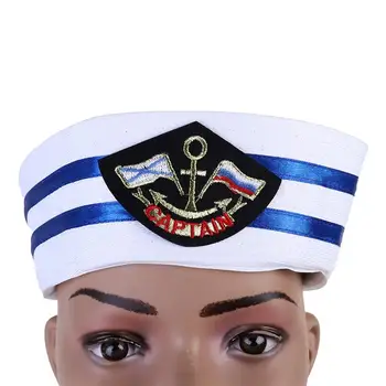 Unisex Suaugusiųjų, vaikų Kapitonas Sailor Skrybėlę Kapitonas karinio jūrų Laivyno Jūrų Bžūp Vaikai Karinės Skrybėlę Jachta Bžūp Baras Šalis Dekoro Prekes
