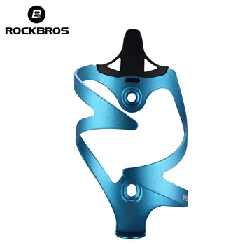 ROCKBROS 3D Dviračių Ultralight Aliuminio Lydinio Butelio Laikiklį Dviratį Vandens Butelis Narve Turėtojas MTB Kalnų Keliu, Dviračių Priedai