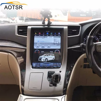 DIDELIS ekranas Tesla stilius Android 7.1 Automobilio radijo, gps stereo galvos vienetas Toyota Alphard 2007 - 2013 gps navigacijos nr. dvd grotuvas BT