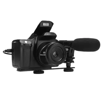 30 MP 4K Profesionali HD vaizdo Kamera vlog Vaizdo Kamera, Naktinio Matymo Jutiklinis Ekranas vaizdo Kameros 18 X Digital Zoom Kamera Su Mic Objektyvas