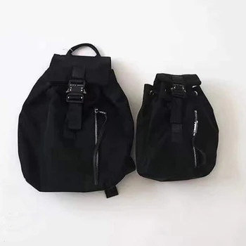 Streetwear Vyrai moterys ALYX maišelį aukštos kokybės metalo sagtis multi-funkcija kišenėje ALYX dvigubai atsitiktinis ALYX atgal, maišas