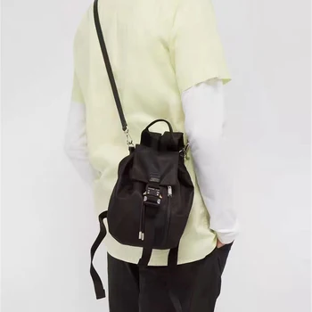 Streetwear Vyrai moterys ALYX maišelį aukštos kokybės metalo sagtis multi-funkcija kišenėje ALYX dvigubai atsitiktinis ALYX atgal, maišas