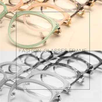 Higodoy metalinių akinių rėmelių pažanga šviesą ponios tendencija, optiniai akiniai, skaidrūs lęšiai vyrų recepto akiniai