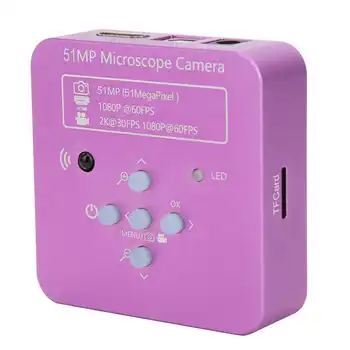 51MP 1080P 60FPS USB Pramonės Mikroskopo vaizdo Kamera Didinamąjį Akinius Telefonu Remontas 2020 m.
