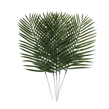 5vnt/daug Dirbtinės žaliosios augalų, Dekoratyvinių Gėlių, Drugelių, Palmių Arekų palmių lapų, vestuvių dekoravimas Namų Dekoro appro45cm