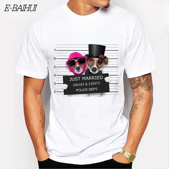 E-BAIHUI 2020 naujas Goofy hip-hop t-shirt vyrai viršūnes tees trumpas rankovės atsitiktinis šuo animacinių filmų marškinėlius homme komfortą marškinėliai T-70