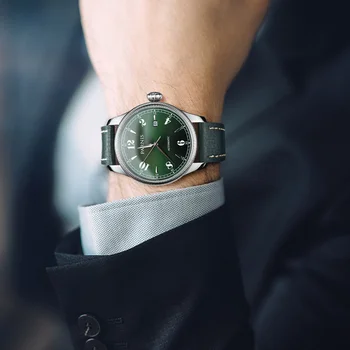 Atsitiktinis Parnis Vyrai Žiūrėti Laikrodžiai 43mm Sidabro Atveju Sapphire Kristalas Auto-Data Aukščiausios Klasės Prekės ženklo Vyrai Automatinis Žiūrėti Vyrų Valandą Laikrodis
