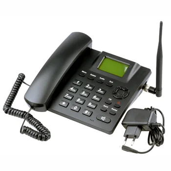 3G: WCDMA 2G: GSM 850/900/1800/1900/2100 MHZ Fiksuotas mobilusis Telefonas su TNC Antena