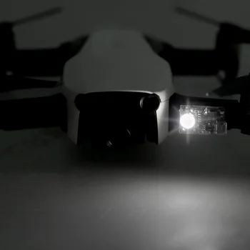 Blykstė Blykstės Lempos Naktį Skrydžio Žiburiai DJI Mavic Air/Pro Kibirkštis Phantom Drone Priedais Rinkinys Bendrosios Flash ir Dvigubą Blykstę