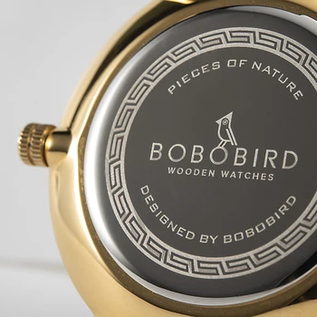 Relogio feminino BOBO PAUKŠČIŲ Medienos Moterų Žiūrėti Kvarcinis Laikrodis Ponios Laikrodžiai Draugei, Dukrai Dovana Reloj Mujer