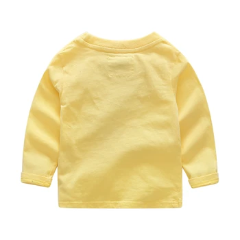 Vinnytido Medvilnės Vaikų marškinėliai ilgomis Rankovėmis Berniukams Marškinėlius (T-shirts Animacinių filmų Kūdikių Drabužiai.
